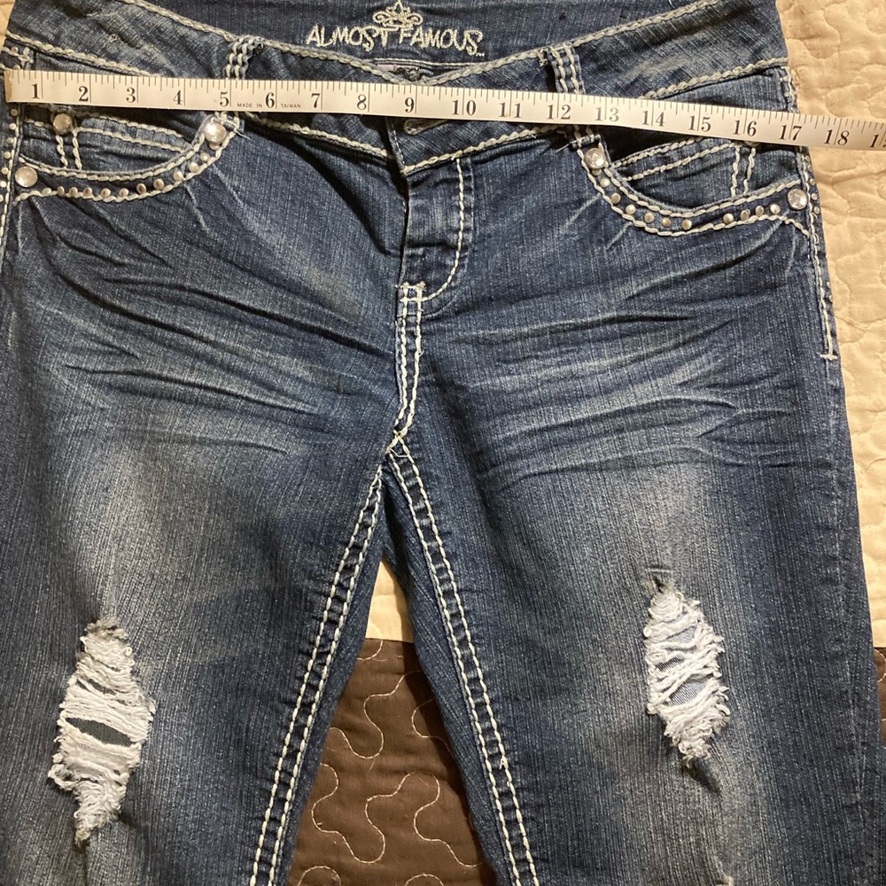 Almost Famous Women's Blue Jeans